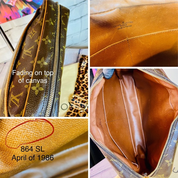 Louis Vuitton Compiegne 28 crossbody bag with straps and bag charm dust bag - Picture 9 of 16